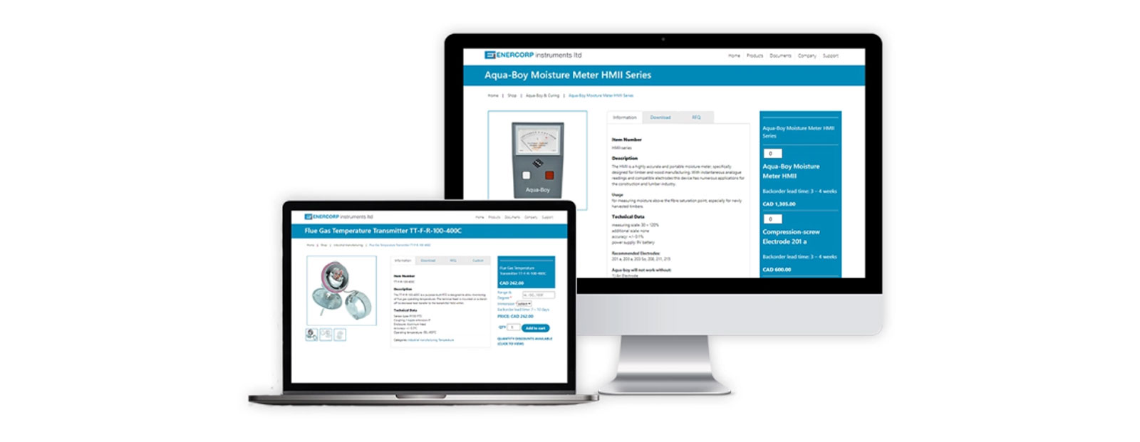 Les différents types de produits nécessitaient